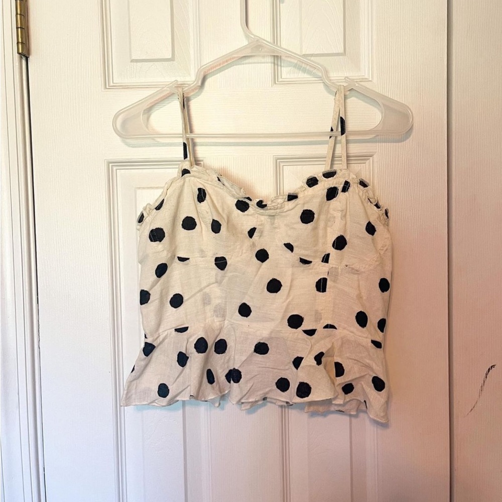 Urban outfitters peplum tank